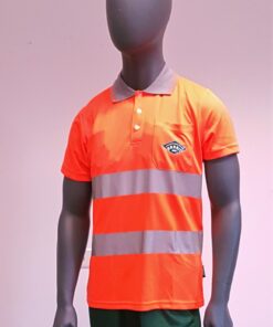 Poloshirt | Orange Granit