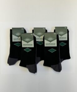 Alternative view of Socken hoch 5er-Pack | Granit