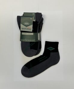 Socken nieder 5er-Pack | Granit